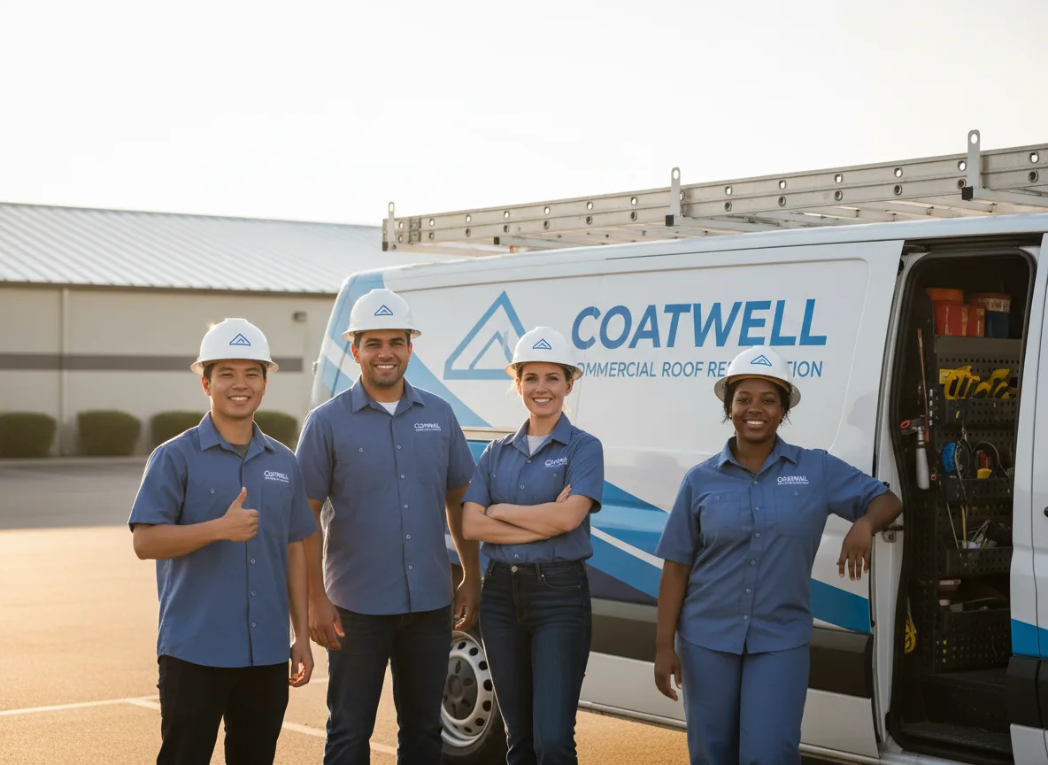 Commercial roof coating company in Boys Ranch, TX
